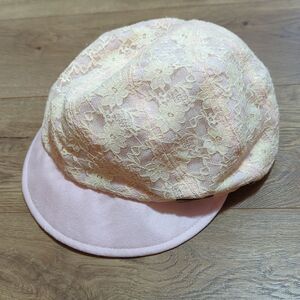 Hatch Dublin Driver Women's Newsboy Cap/Hat Cotton Linen Flowers Adjustable OS